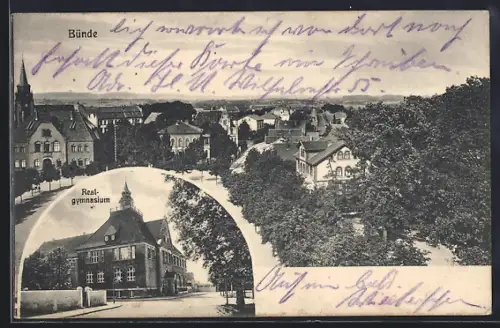 AK Bünde, Panorama, Realgymnasium