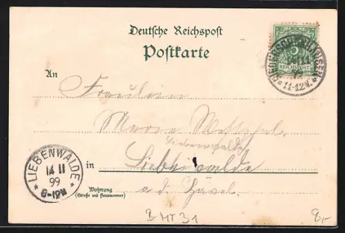 Lithographie Berlin, Reichskanzlerpalais, Kaiser Wilhelm I. Palais