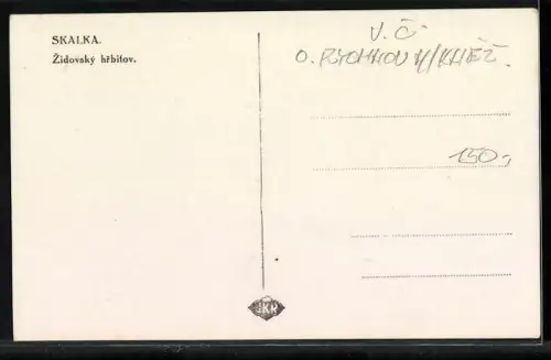 AK Skalka, Zidovský hrbitov