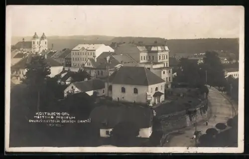 AK Kostelec n. Orl., Méstske Museum byvalý kustelik Ceskych bratri