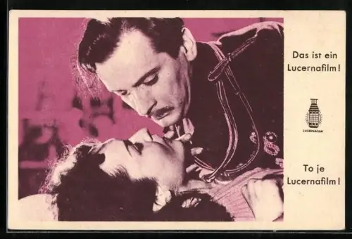 AK Szene aus dem Film Nachtfalter