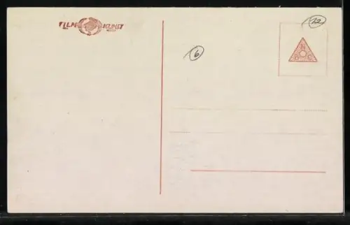 AK Mia May in ihren Rollen, Silhouette des Teufels