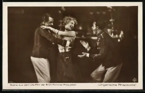 AK Filmszene aus Ungarische Rhapsodie