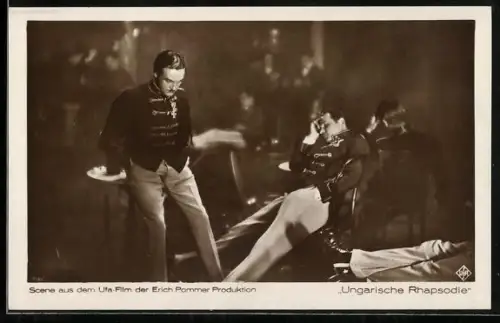 AK Szene aus dem Film Ungarische Rhapsodie