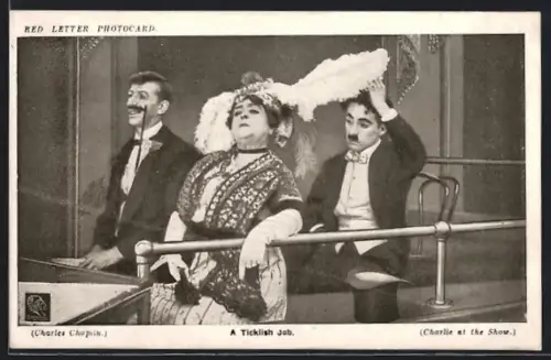 AK A Ticklish Job, Charles Chaplin