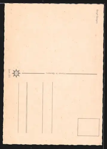 AK Birgit Bergen im Leoparden-Bikini zwischen Felsen am Wasser