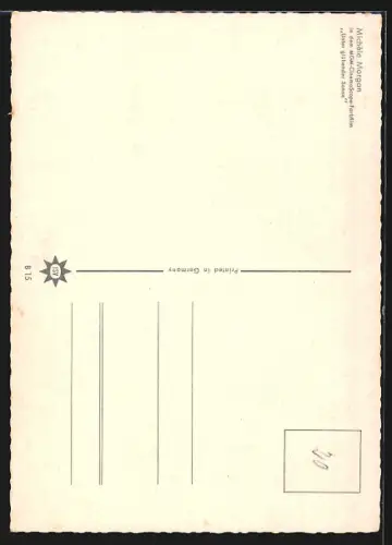 AK Michèle Morgan in einer grünen Bluse, Portrait