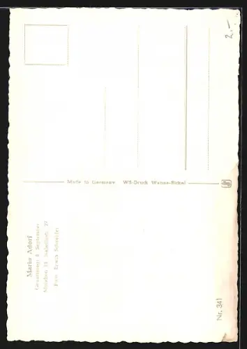 AK Schauspieler Mario Adorf mit lächelndem Gesicht