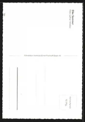 AK Elke Sommer telefoniert mit drei Telefonen