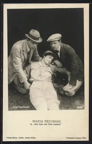 AK Schauspielerin Wanda Treumann in Das Opfer der Yella Rogesius