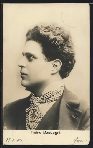 AK Pietro Mascagni, Profil des Komponisten