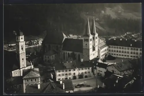 AK Berchtesgaden, Stiftskirche und Pfarrkirche