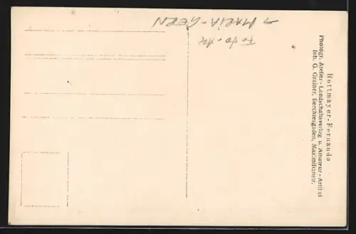 Foto-AK Maria-Gern, Kirche, Alpenpanorama