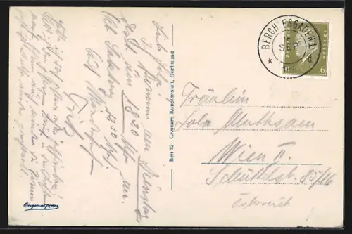 AK Berchtesgaden, Markt, Blick durch Torbogen