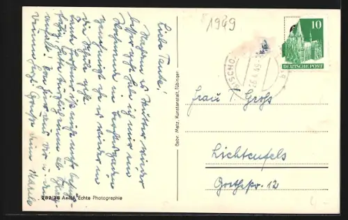 AK Berchtesgaden, Marktplatz mit Gasthof Neuhaus