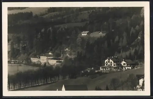 AK Berchtesgaden, Pension & Café Waldluft, Bes. Gregor Semmler, Landschaftsansicht