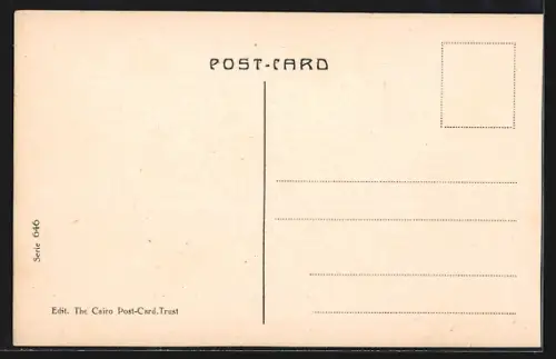 AK Cairo, Panoramic View and Sultan Hassan Mosquee