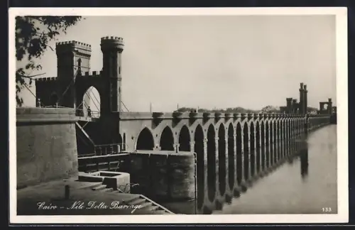 AK Cairo, Nile Delta Barrage