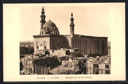 AK Le Caire, Mosquee du Sultan Hassan