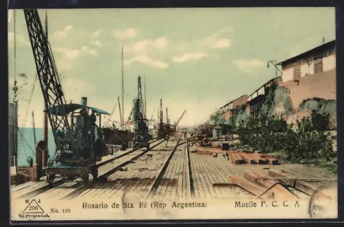 AK Rosario de Sta Fé, Muelle FCCA