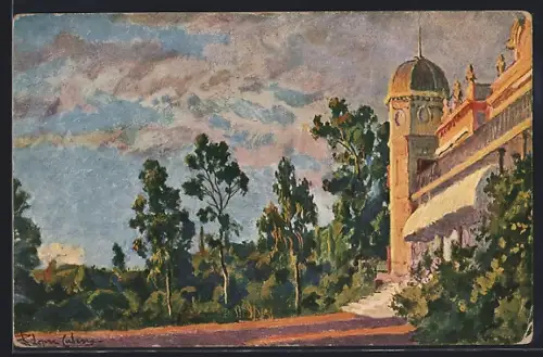 Künstler-AK Sierras de Cordoba, La Falda