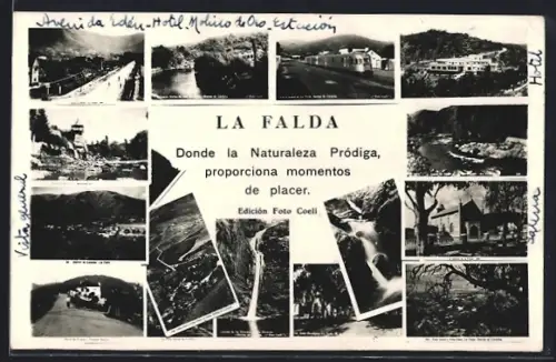 AK La Falda, Avenida Eden, Eden Hotel & Villa Eden, La Iglesia