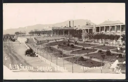 AK Alta Gracia, Sierras Hotel mit Anlagen