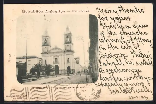 AK Cordoba, Iglesia y Convento de la Merced