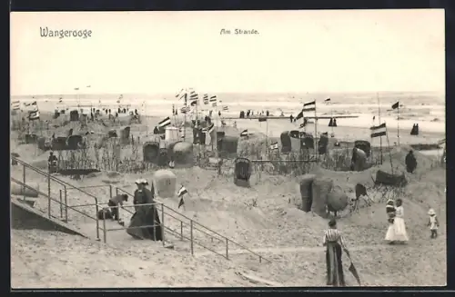 AK Wangerooge, Am Strande