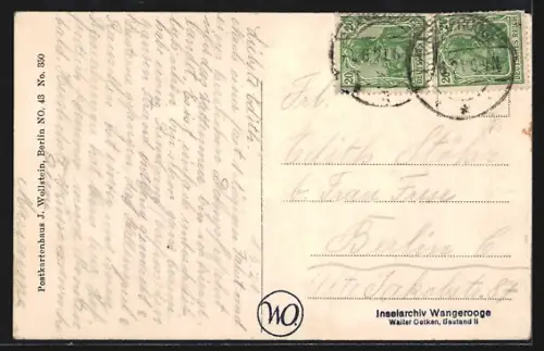 AK Wangeroog, Blick auf den Strand