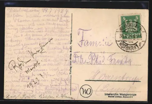 AK Wangeroog, Strand