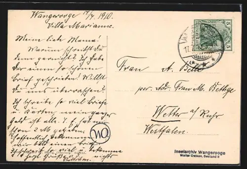 AK Wangerooge, Strandpartie