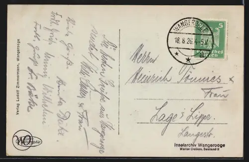 AK Wangerooge, Strandleben