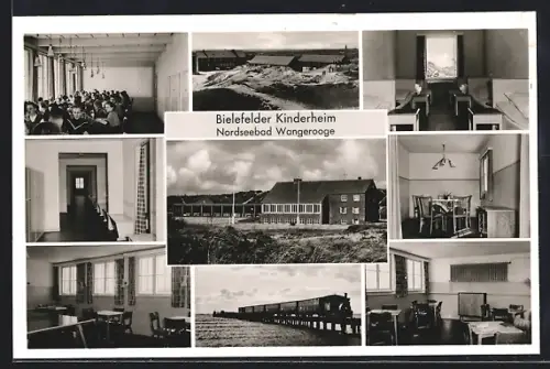 AK Wangerooge, Bielefelder Kinderheim, Mehrfachansichten