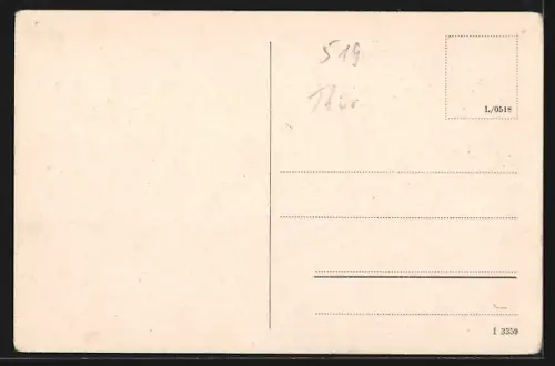 AK Eisenach, Platz mit Rathaus und Schloss