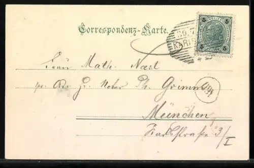 AK Hans Heiling bei Karlsbad, Panorama und Elbogen