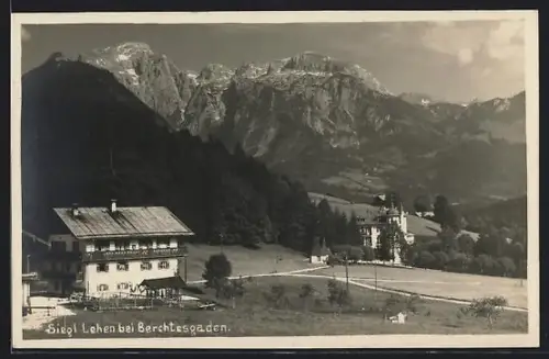 AK Berchtesgaden, Hotel Siegl Lehen
