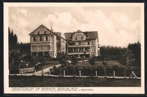 AK Braunlage i. Oberharz, Sanatorium Dr. Barner