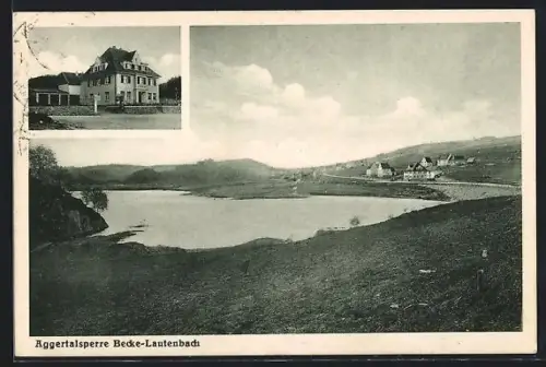 AK Becke-Lautenbach, Gasthof Burg-Zinne, Aggertalsperre