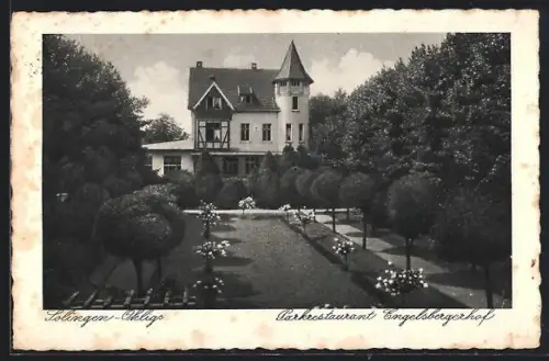 AK Solingen-Ohligs, Parkrestaurant Engelsbergerhof Herbert Berns