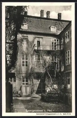 AK Berlin, Lessingmuseum, 1. Hof, Brüderstrasse 13