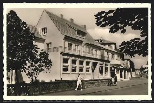 AK Wangerooge, Cafe am Rosengarten