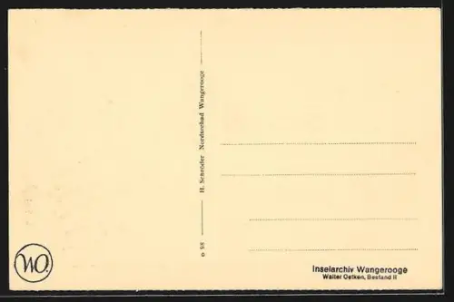 AK Wangerooge, St. Willehadstift, Speisesaal der Knaben