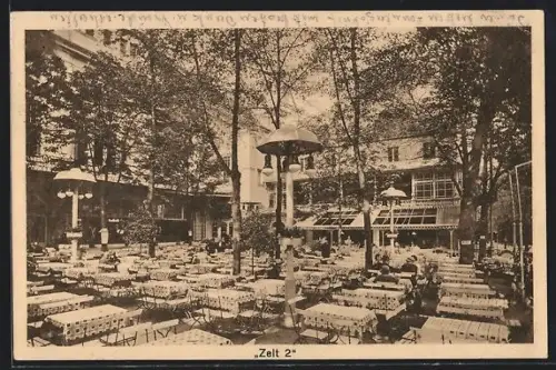 AK Berlin-Tiergarten, Gasthaus Zelt 2