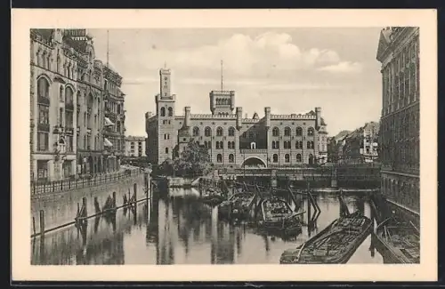 AK Berlin, Am Mühlendamm, Boote