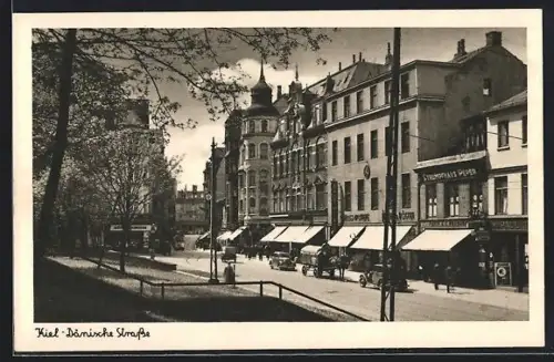 AK Kiel, Blick in die Dänische Strasse