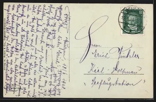 AK Wurzen i. Sa., Schloss, Dom und Mädchenschule