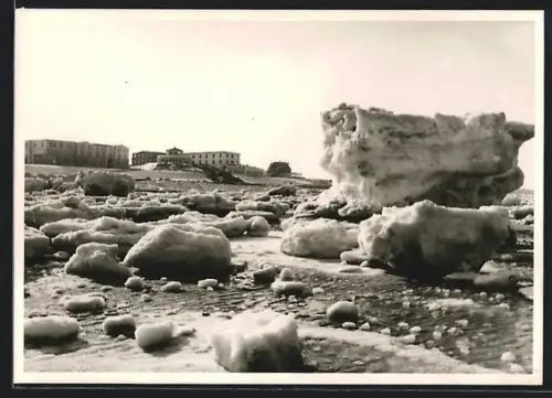 AK Wangerooge, Eistreiben, Unwetter