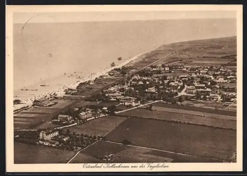 AK Kellenhusen, Ostseebad, Teilansicht aus der Vogelschau