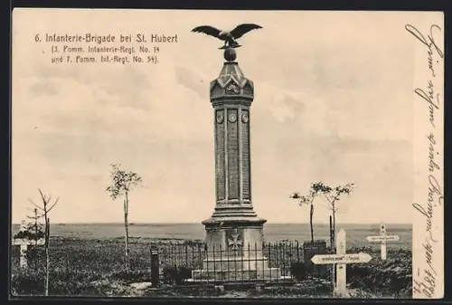 AK St. Hubert, Infanterie Brigade Denkmal